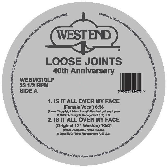 Loose Joints - Is It All Over My Face (3 Singles) Cover Arts and Media | Records on Vinyl