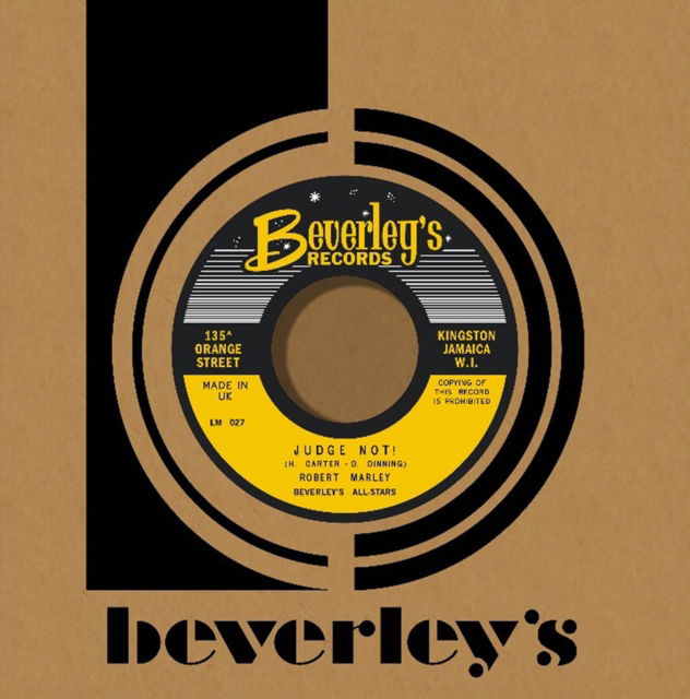 Robert & Beverley's All-Stars Marley - Judge Not / Do You Still Love Me (Single) Cover Arts and Media | Records on Vinyl