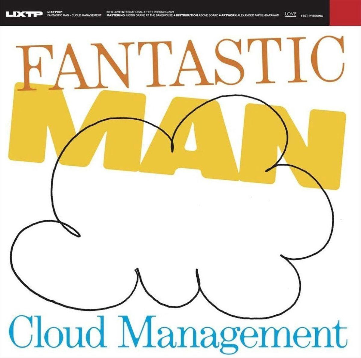 Fantastic Man - Cloud Management (Single) Cover Arts and Media | Records on Vinyl