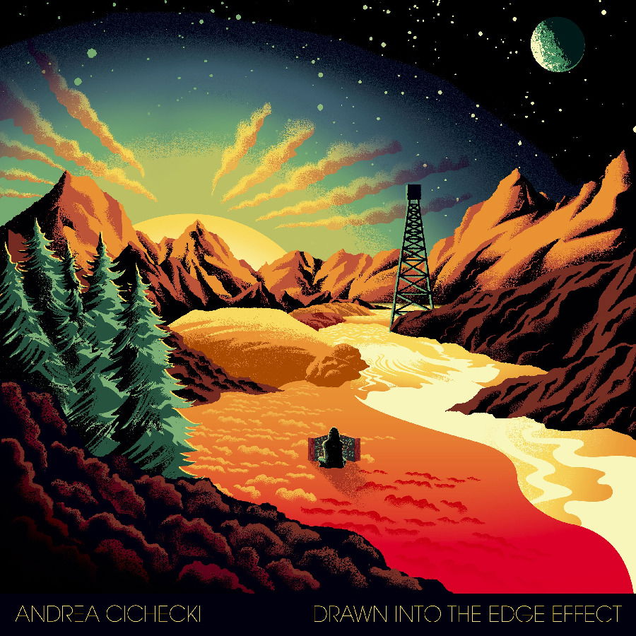 Andrea Cichecki - Drawn Into the Edge Effect (LP) Cover Arts and Media | Records on Vinyl