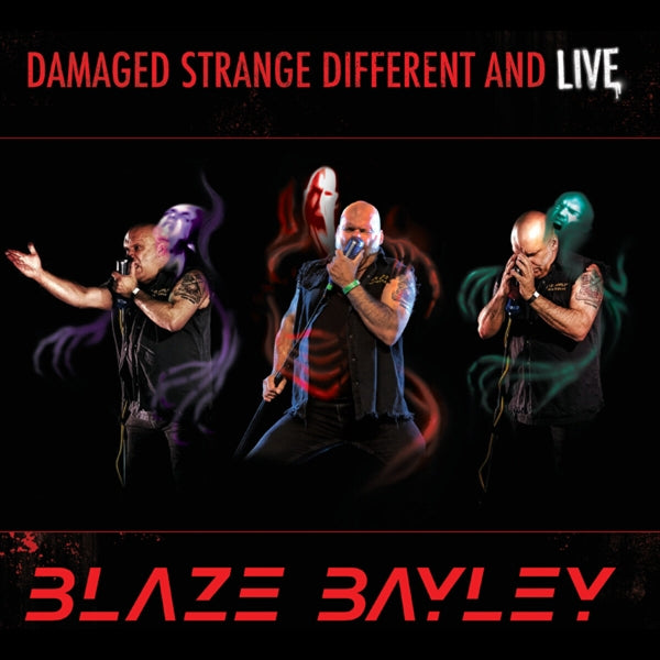  |   | Blaze Bayley - Damaged Strange Different and Live (LP) | Records on Vinyl