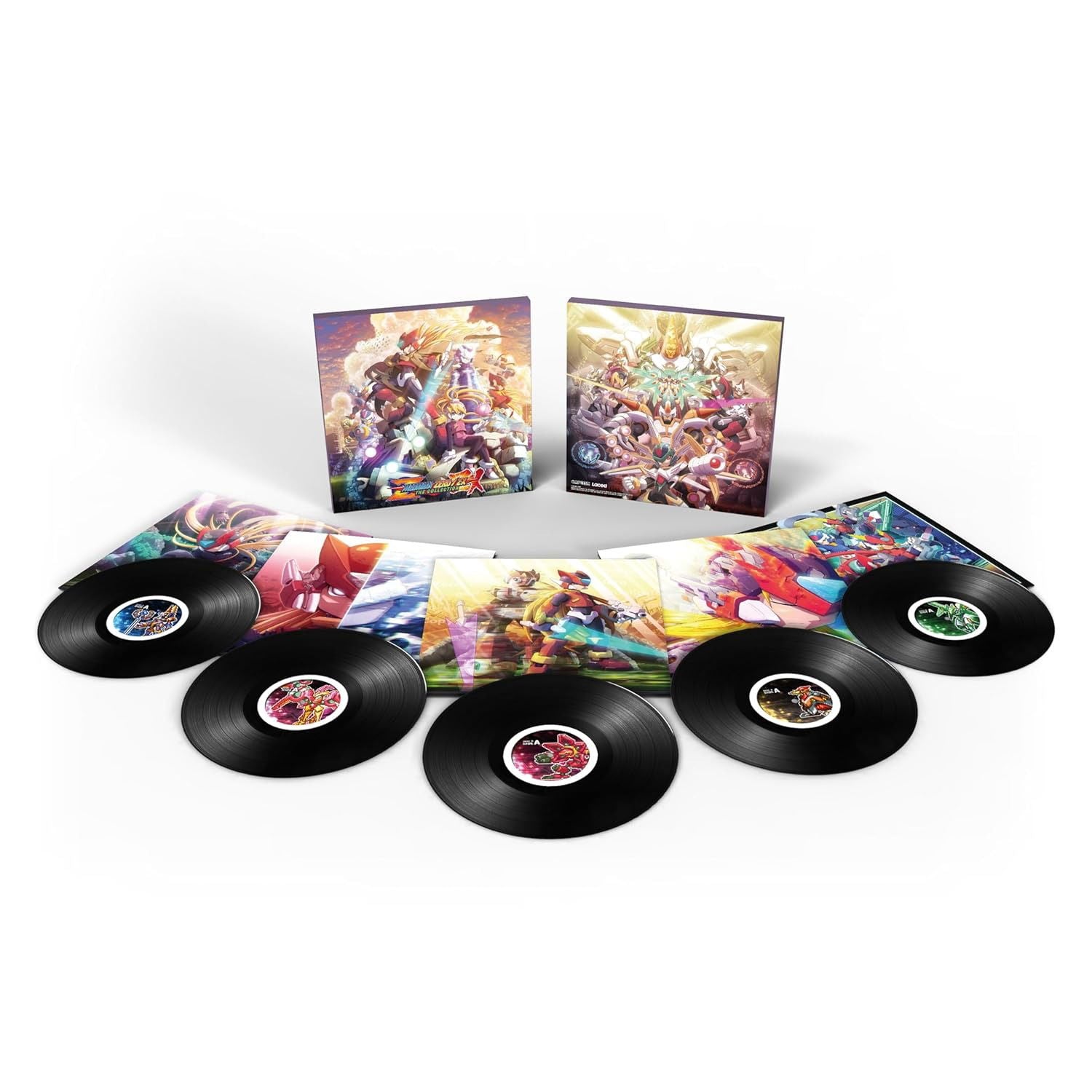 Capcom Sound Team - Mega Man Zero/ Zx: the Collection (Original Soundtrack) (5 LPs) Cover Arts and Media | Records on Vinyl