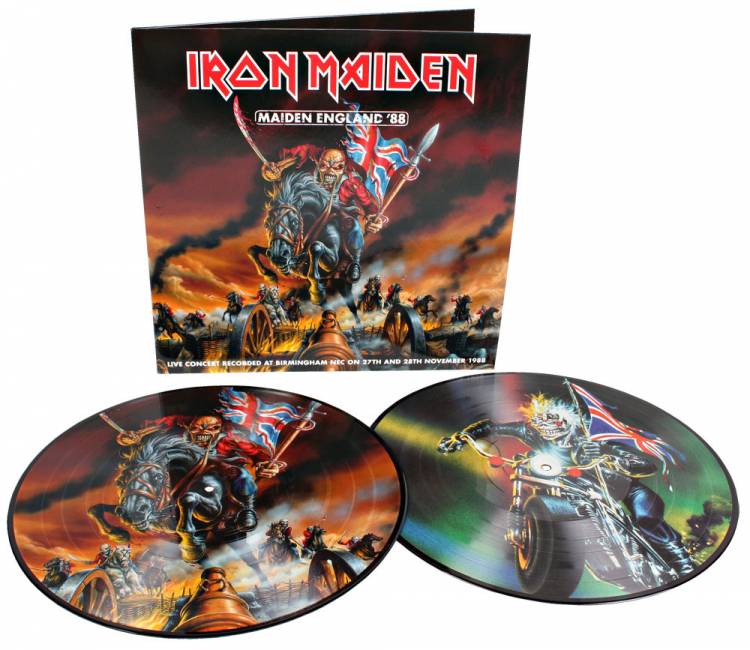 Iron Maiden - Maiden England '88 (2 LPs) Cover Arts and Media | Records on Vinyl