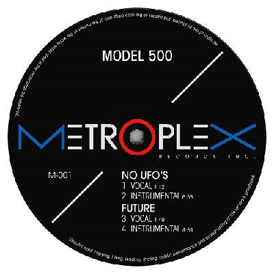 Model 500 - No Ufo's (Single) Cover Arts and Media | Records on Vinyl