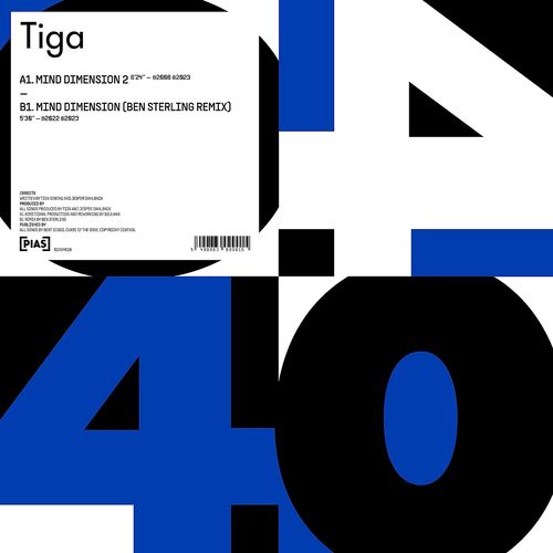 Tiga - Pias 40 (Single) Cover Arts and Media | Records on Vinyl