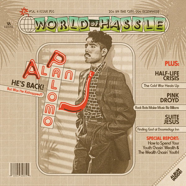 Alan Palomo - World of Hassle (2 LPs) Cover Arts and Media | Records on Vinyl