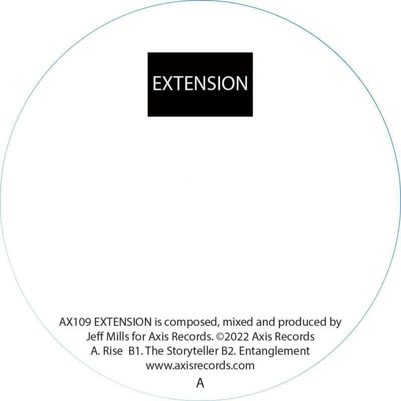 Jeff Mills - Extension (Single) Cover Arts and Media | Records on Vinyl