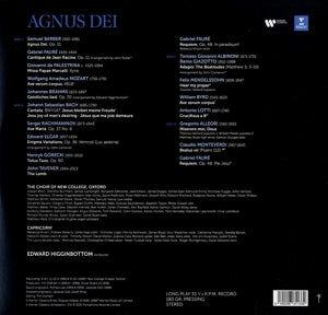 Choir of New College Oxford / Edward Higginbottom - Agnus Dei (2 LPs)