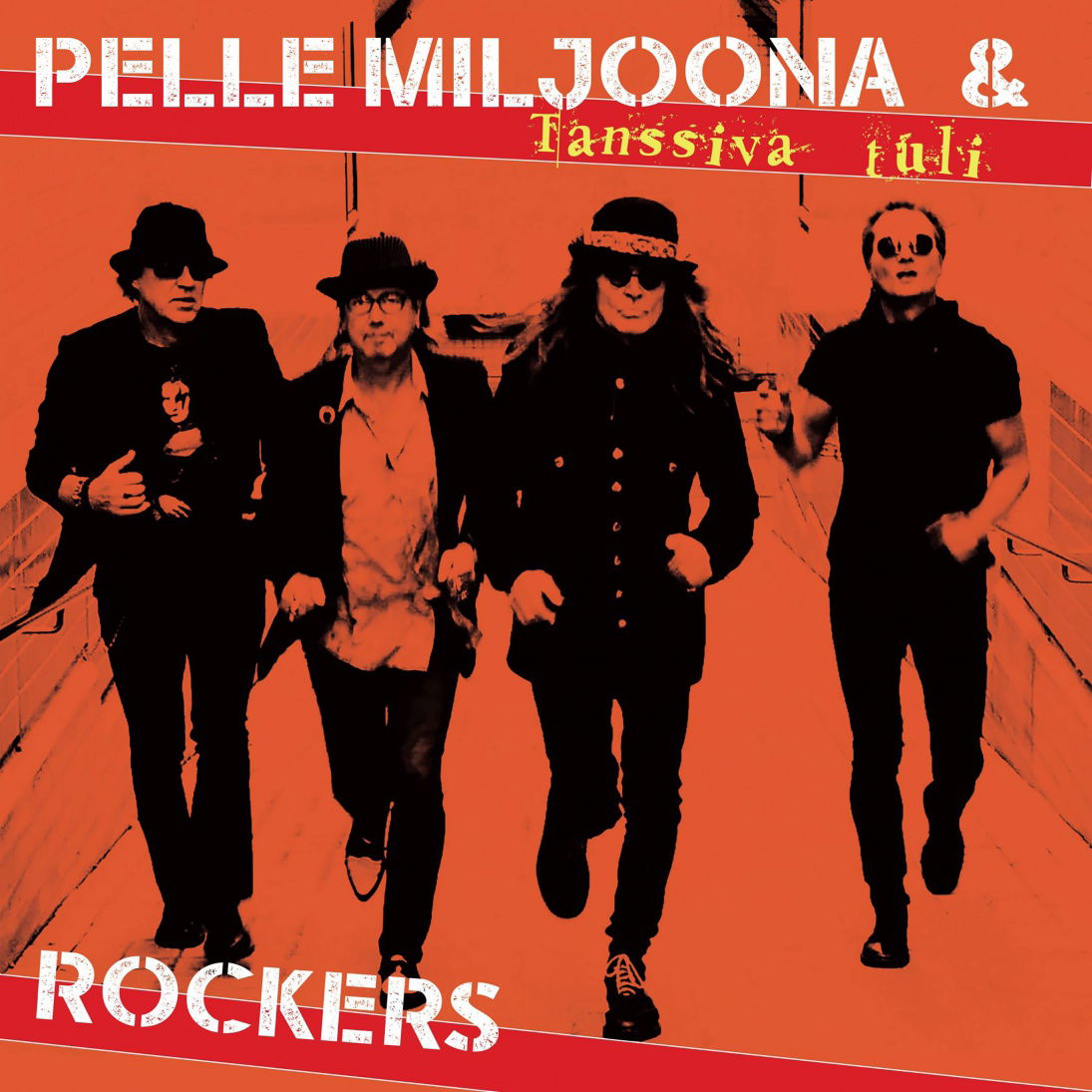 Pelle & Rockers Miljoona - Tanssiva Tuli (LP) Cover Arts and Media | Records on Vinyl