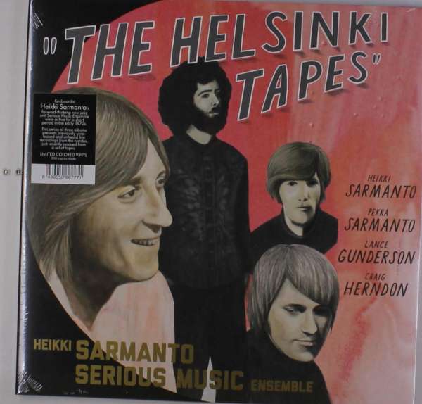 Heikki -Serious Music Ensemble- Sarmanto - Helsinki Tapes 1 (2 LPs) Cover Arts and Media | Records on Vinyl