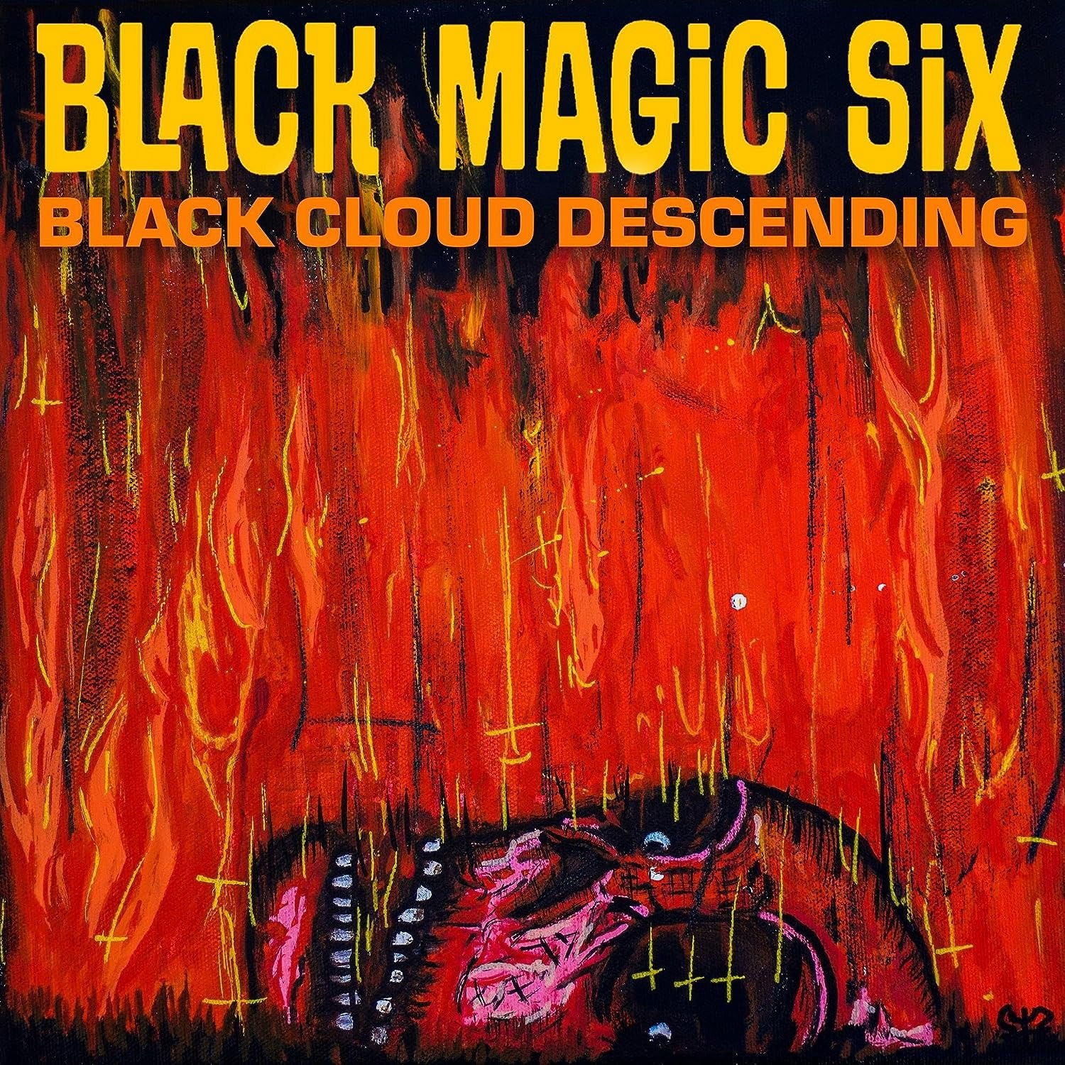 Black Magic Six - Black Cloud Descending (LP) Cover Arts and Media | Records on Vinyl