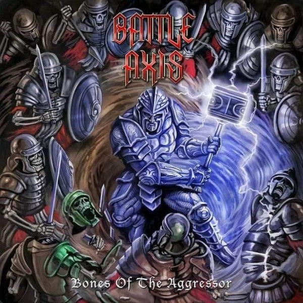 Battle Axis - Bones of the Aggressor (LP) Cover Arts and Media | Records on Vinyl