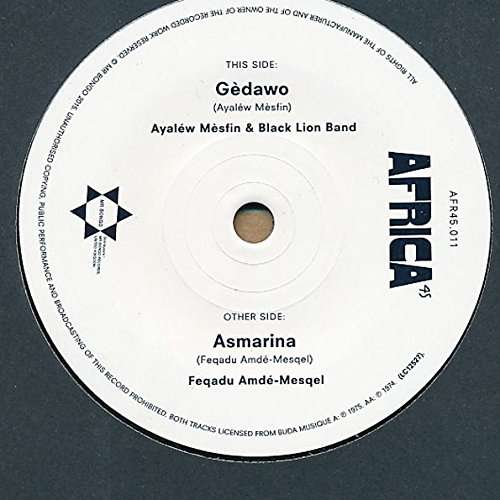 Ayalew Mesfin - Ghedawou (Single) Cover Arts and Media | Records on Vinyl