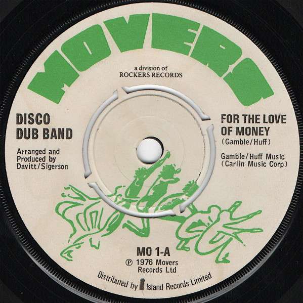 Disco Dub Band - For the Love of Money / Disco Dub (Single) Cover Arts and Media | Records on Vinyl