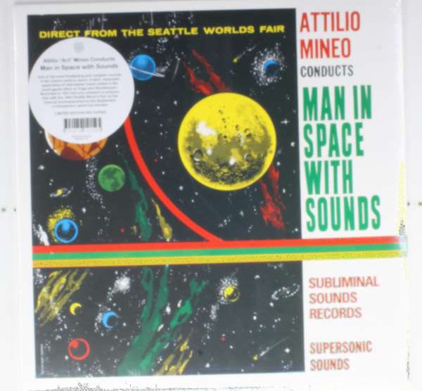 Attilio Mineo - Man In Space With Sounds (LP) Cover Arts and Media | Records on Vinyl