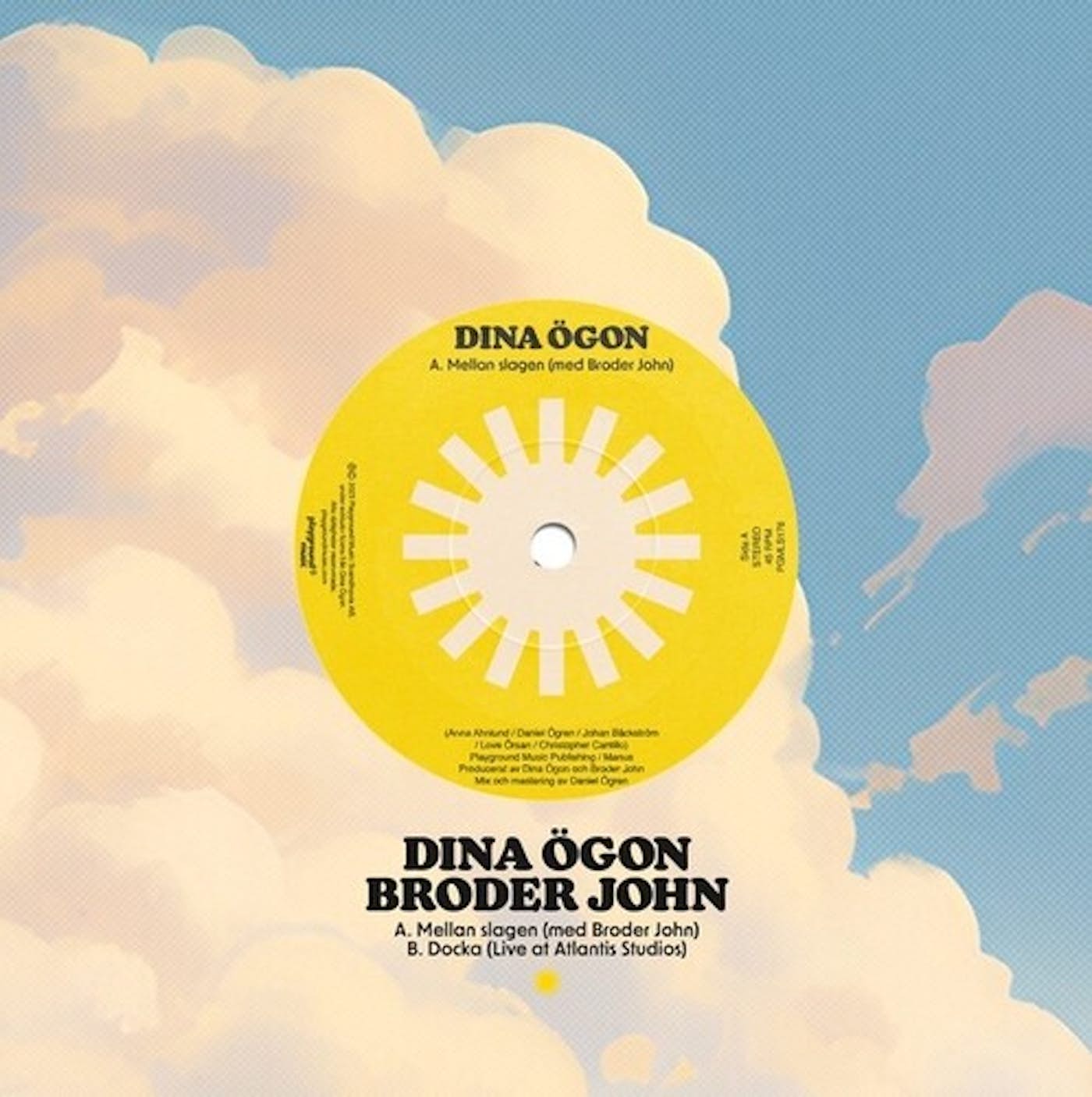 Dina Ogon - Mellan Slagen (Single) Cover Arts and Media | Records on Vinyl