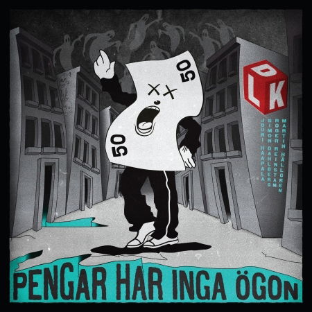 De Lyckliga Kompisarna - Pengar Har Inga Ogon (LP) Cover Arts and Media | Records on Vinyl