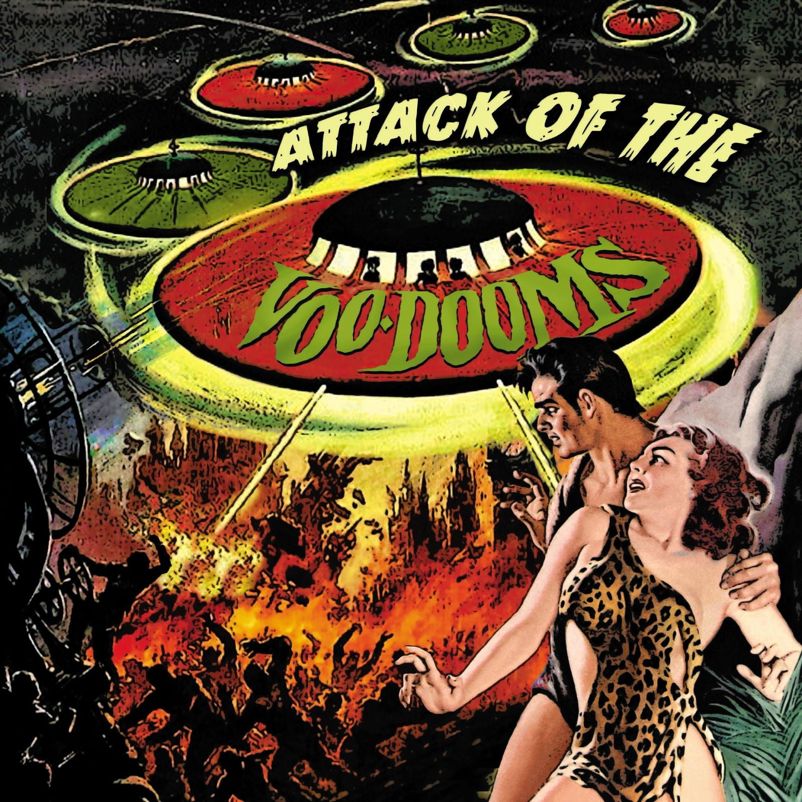 Voo-Dooms - Attack of the Voo-Dooms (LP) Cover Arts and Media | Records on Vinyl