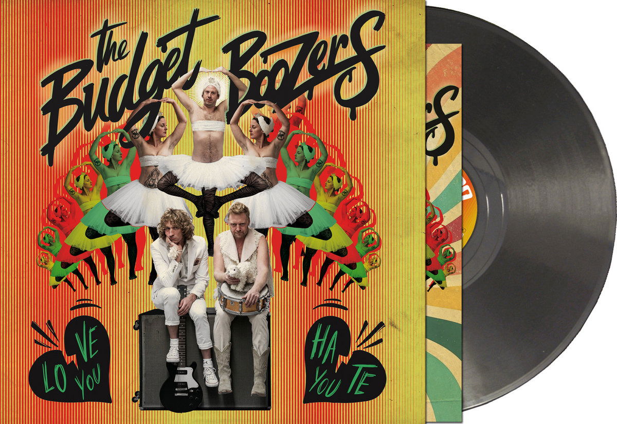 Budget Boozers - Love You, Hate You (LP) Cover Arts and Media | Records on Vinyl