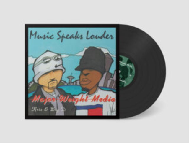 Major Weight Media - Music Speaks Louder (LP) Cover Arts and Media | Records on Vinyl