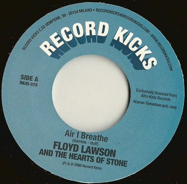  |   | Floyd and the Hearts of Stone Lawson - Air I Breath (Single) | Records on Vinyl