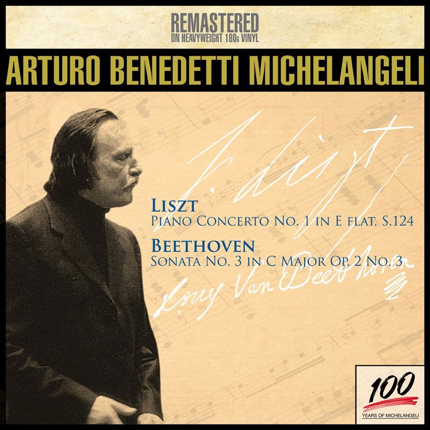 Arturo Benedetti Michelangeli - Concerto Per Pianoforte N.1 / Sonata Op.2 N.3 (LP) Cover Arts and Media | Records on Vinyl