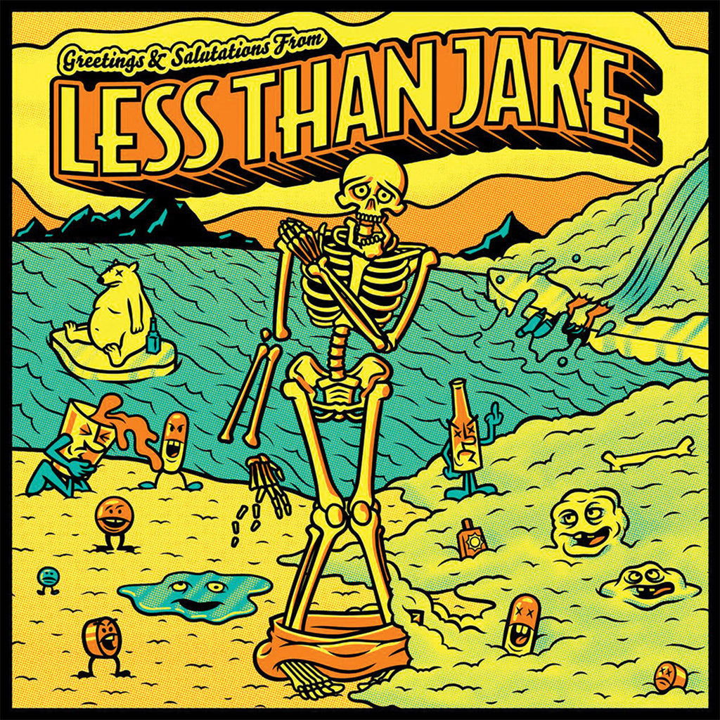 Less Than Jake - Greetings & Salutations (LP) Cover Arts and Media | Records on Vinyl