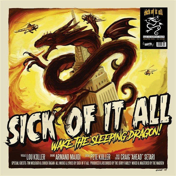  |  Vinyl LP | Sick of It All - Wake the Sleeping Dragion (LP) | Records on Vinyl