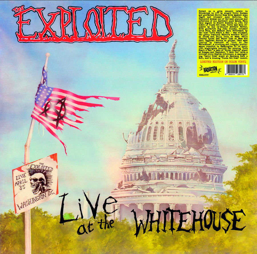 Exploited - Live At the Whitehouse (LP) Cover Arts and Media | Records on Vinyl