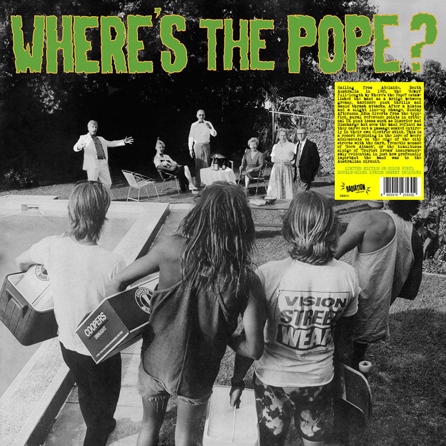 Where's the Pope - Sunday Afternoon Boys (LP) Cover Arts and Media | Records on Vinyl