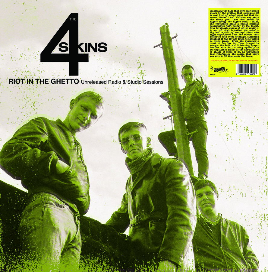 4 Skins - Riot In the Ghetto (LP) Cover Arts and Media | Records on Vinyl