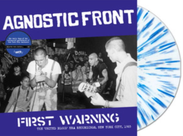 Agnostic Front - First Warning: the 'United Blood' Era Recordings, New York City, 1983 (LP) Cover Arts and Media | Records on Vinyl