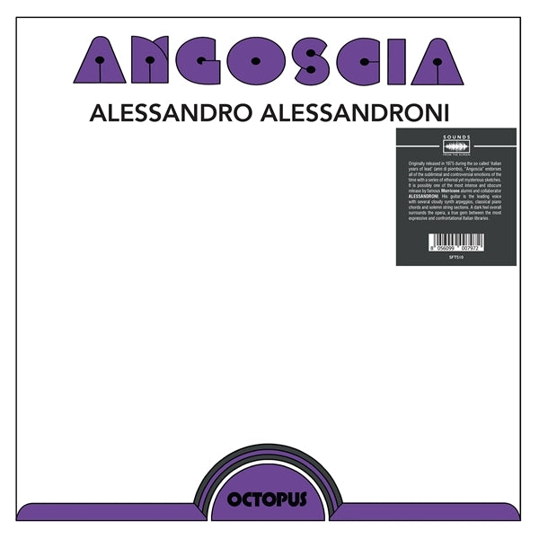  |  Vinyl LP | Alessandro Alessandroni - Angoscia (LP) | Records on Vinyl