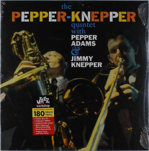 Pepper & Jimmy Knepper Adams - Pepper-Knepper Quintet (LP) Cover Arts and Media | Records on Vinyl