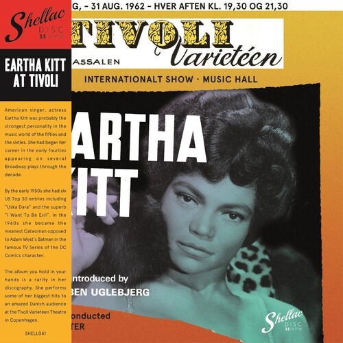 Eartha Kitt - Live At the Tivoli (LP) Cover Arts and Media | Records on Vinyl