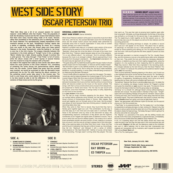 Oscar -Trio- Peterson - West Side Story (LP) Cover Arts and Media | Records on Vinyl
