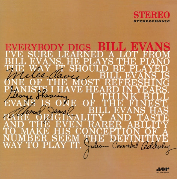  |   | Bill Evans - Everybody Digs Bill Evans (LP) | Records on Vinyl