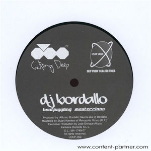 DJ Bordallo - Beatjuggling Masterclass (LP) Cover Arts and Media | Records on Vinyl