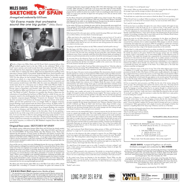  |  Vinyl LP | Miles Davis - Sketches of Spain (LP) | Records on Vinyl