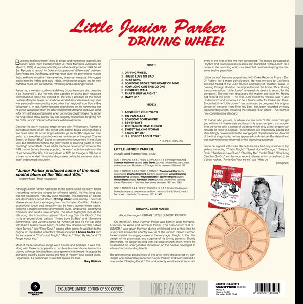  |   | Junior -Little- Parker - Driving Wheel (LP) | Records on Vinyl