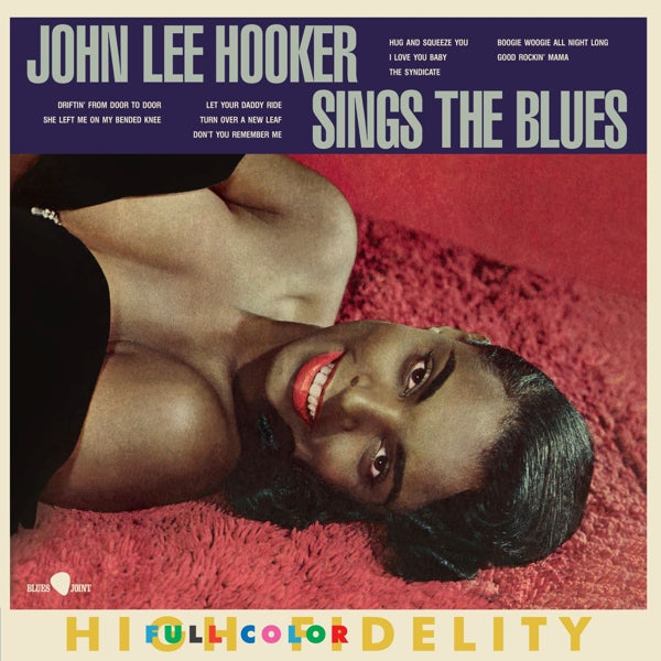 John Lee Hooker - Sings the Blues (LP) Cover Arts and Media | Records on Vinyl
