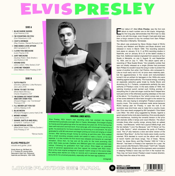 Elvis Presley - Debut Album (LP) Cover Arts and Media | Records on Vinyl