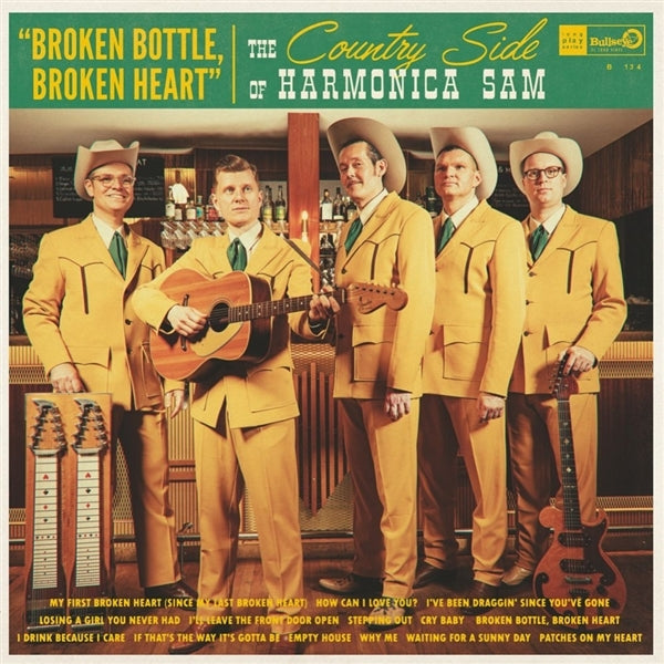  |   | Country Side of Harmonica Sam - Broken Bottle, Broken Heart (LP) | Records on Vinyl