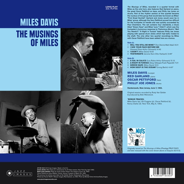  |  Vinyl LP | Miles Davis - Musings of Miles (LP) | Records on Vinyl