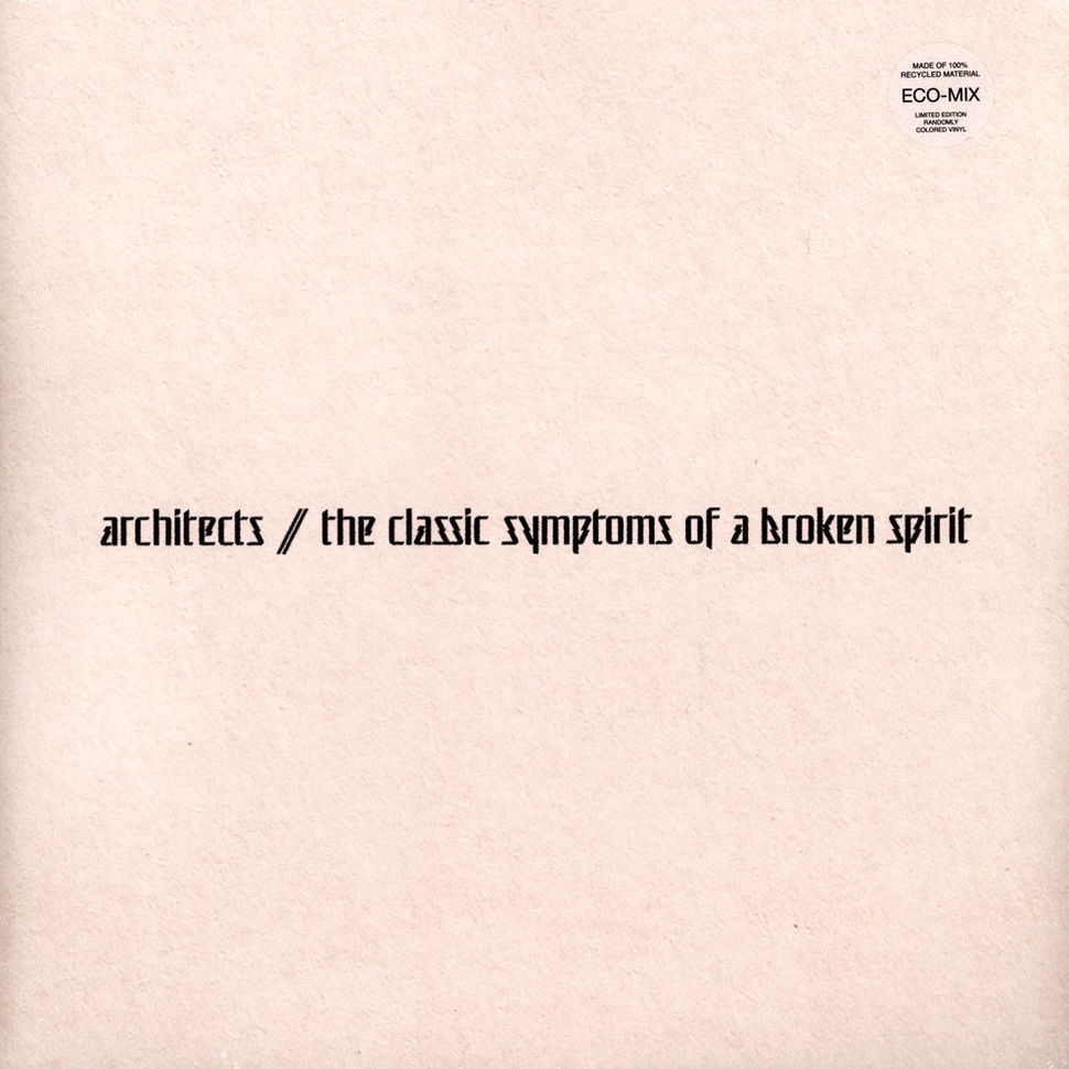 Architects - Classic Symptoms of a Broken Spirit (LP) Cover Arts and Media | Records on Vinyl