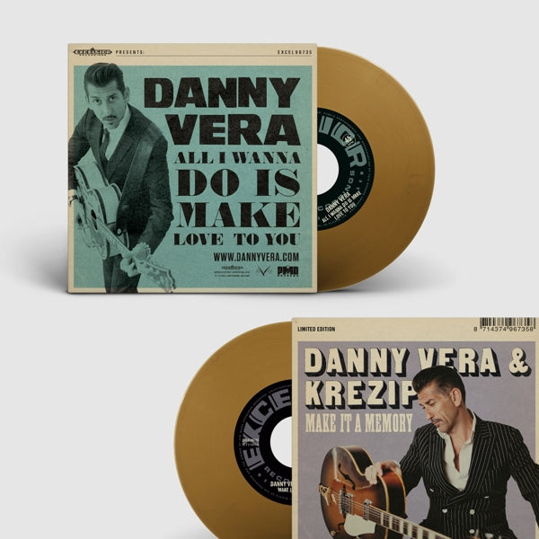  |   | Danny Vera - All I Wanna Do is Make Love To You/Make It a Memory (Single) | Records on Vinyl