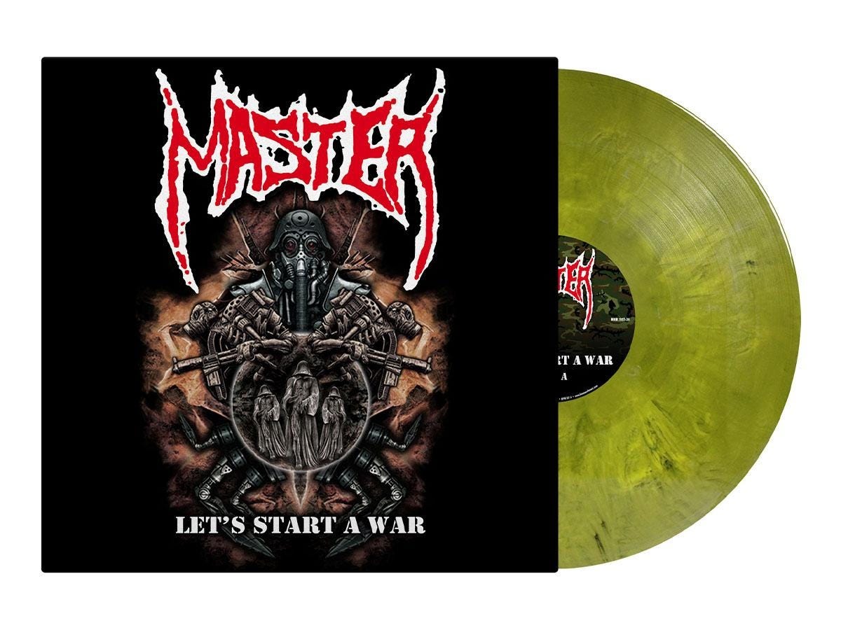 Master - Lets Start a War (LP) Cover Arts and Media | Records on Vinyl