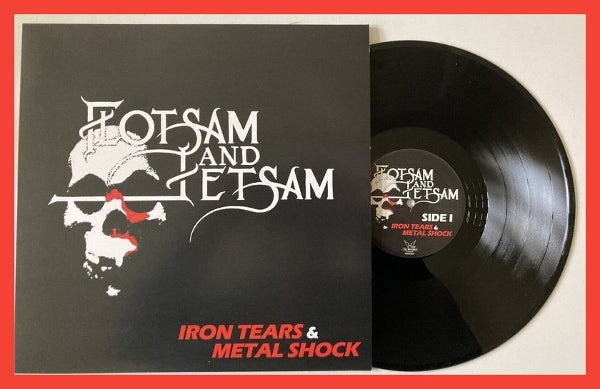  |  Vinyl LP | Flotsam and Jetsam - Iron Tears & Metal Shock (LP) | Records on Vinyl