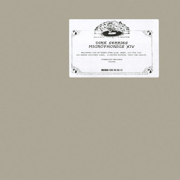  |  Vinyl LP | Dirk Serries - Microphonics Xiv (Gent) (LP) | Records on Vinyl