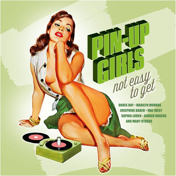 V/A - Pin-Up Girls-Not Easy To Get (Colour: Magenta) Ltd (LP) Cover Arts and Media | Records on Vinyl